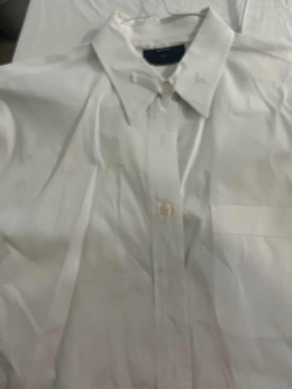 Hunter White Classic Women's Button-Down Shirt